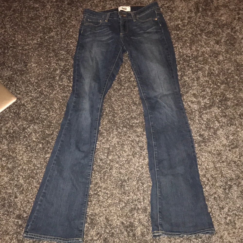 Paige Canyon Boot Cut Jeans Sz 27